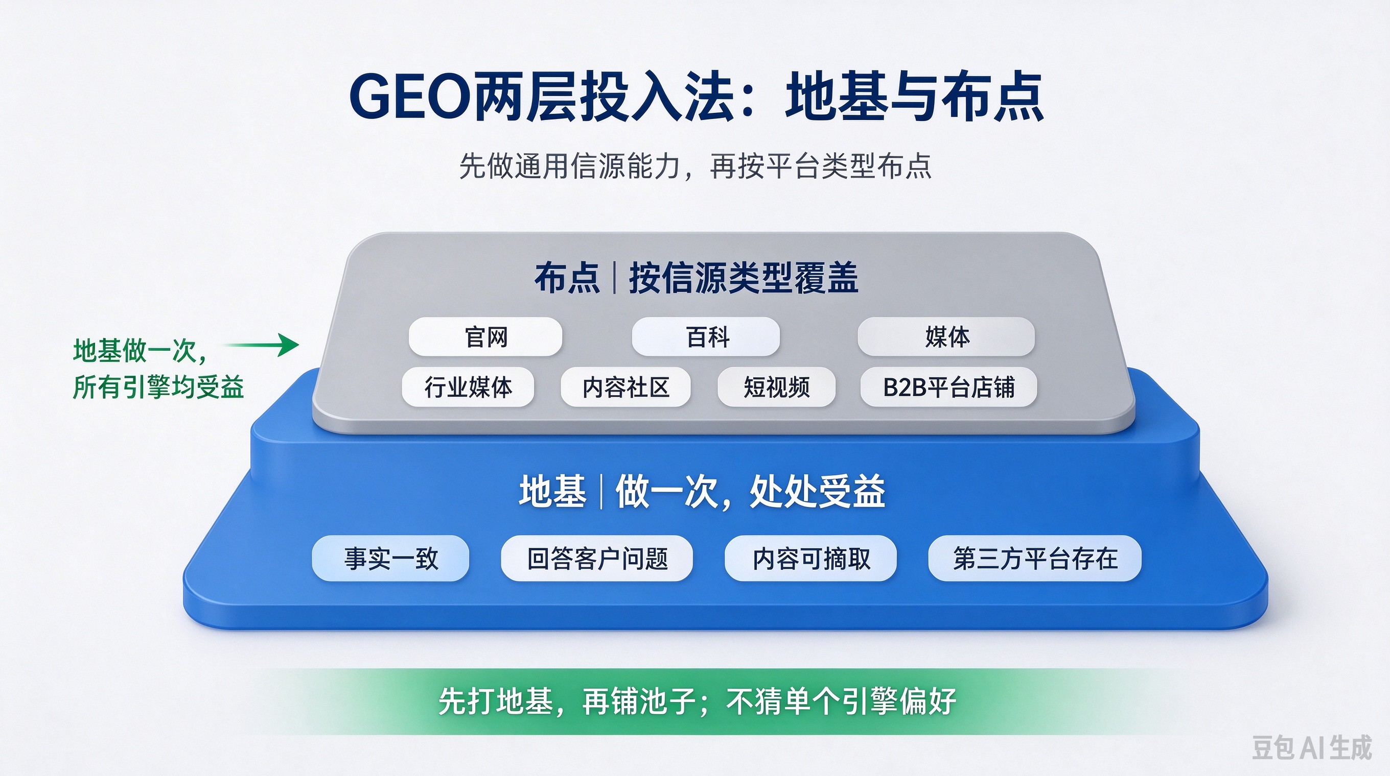 GEO两层投入法：地基与布点