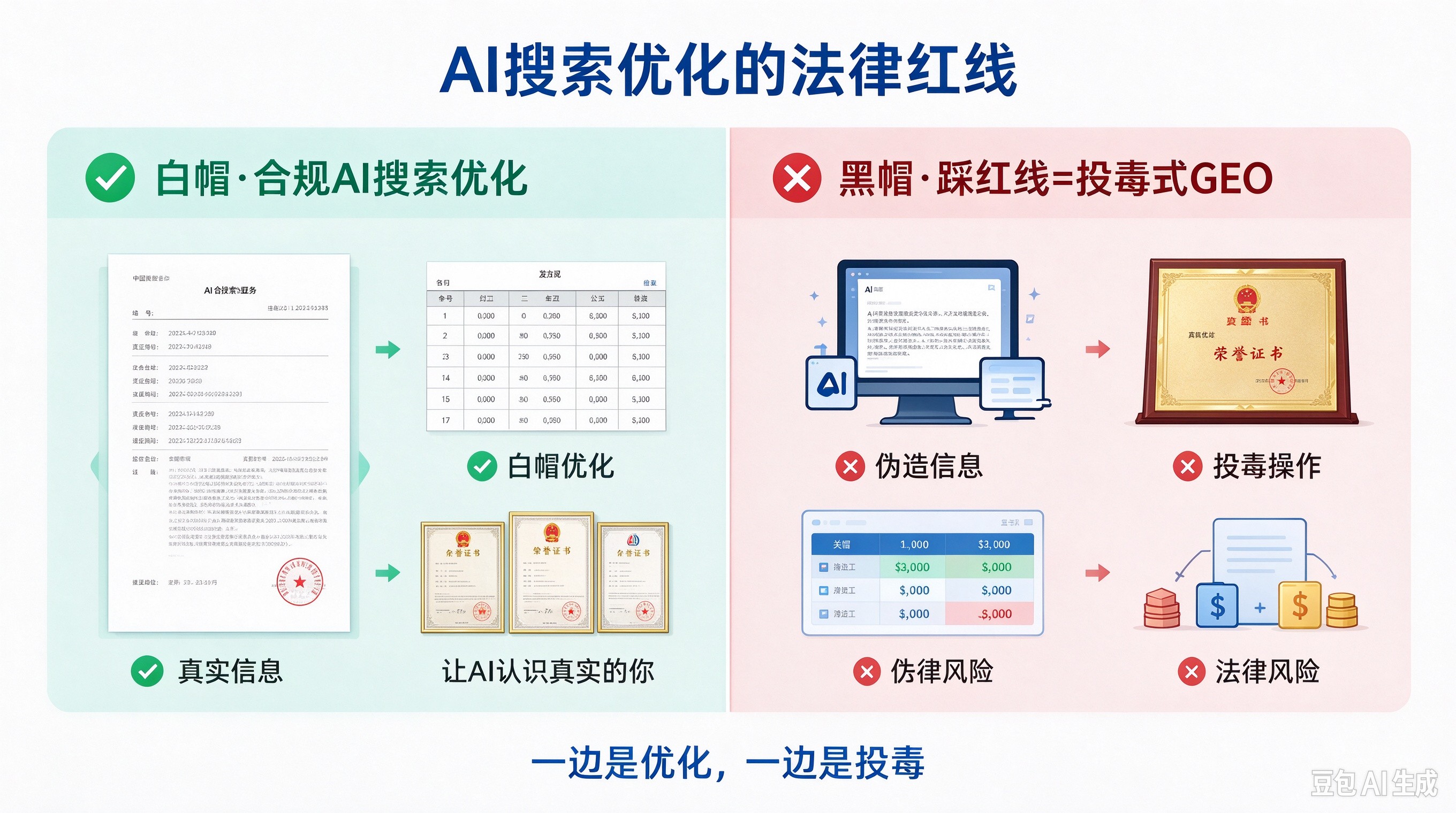 AI搜索优化的法律红线